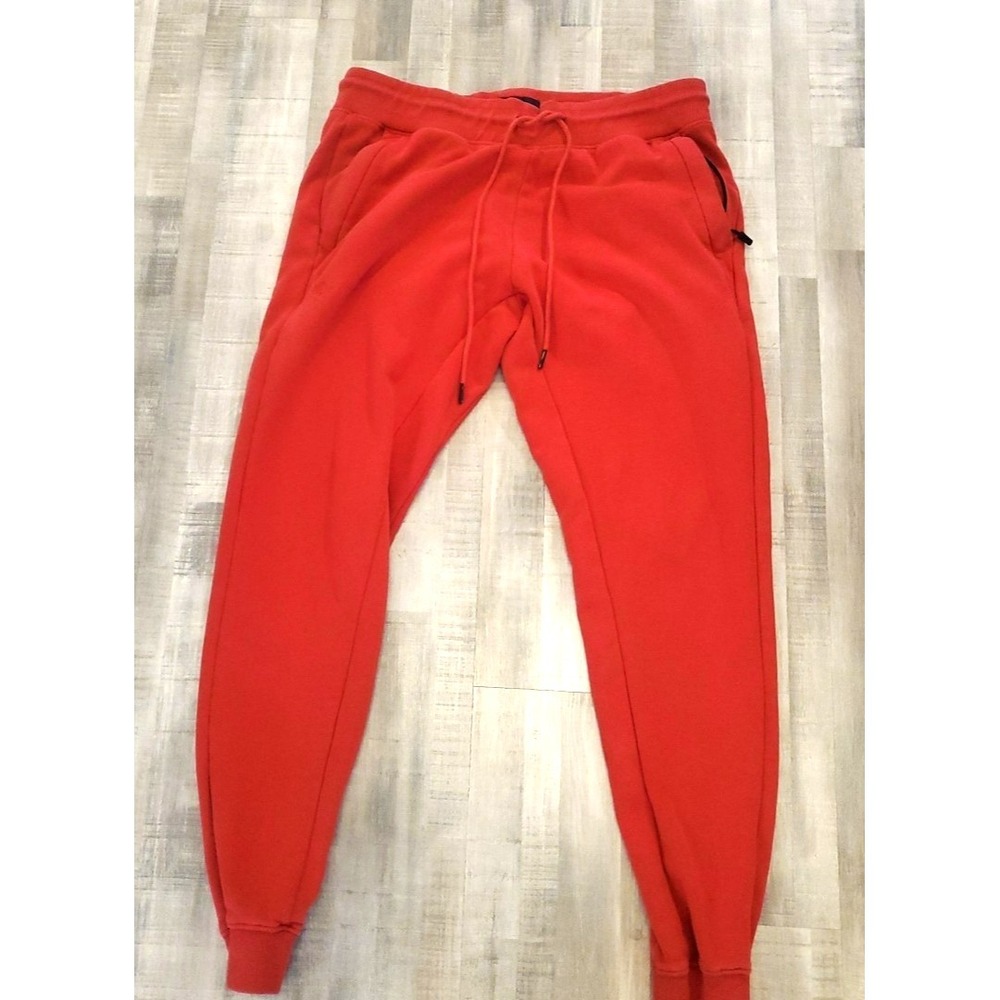 Jordan Craig Legacy Edition Fleece Joggers Sweatpants Red Size XL